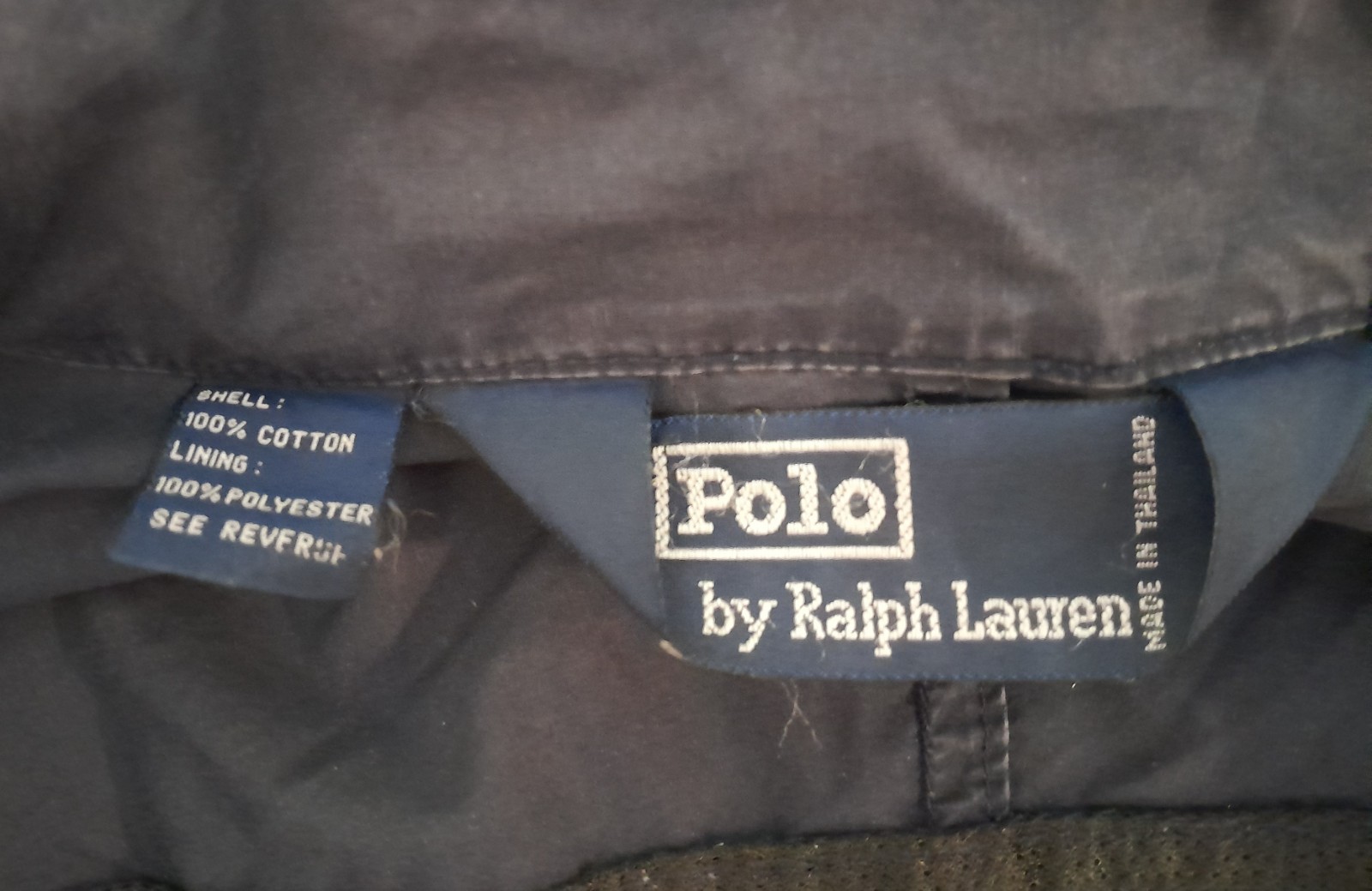 Polo Ralph Lauren Vintage Military Hooded Patch Field Jacket Dar - photo 2