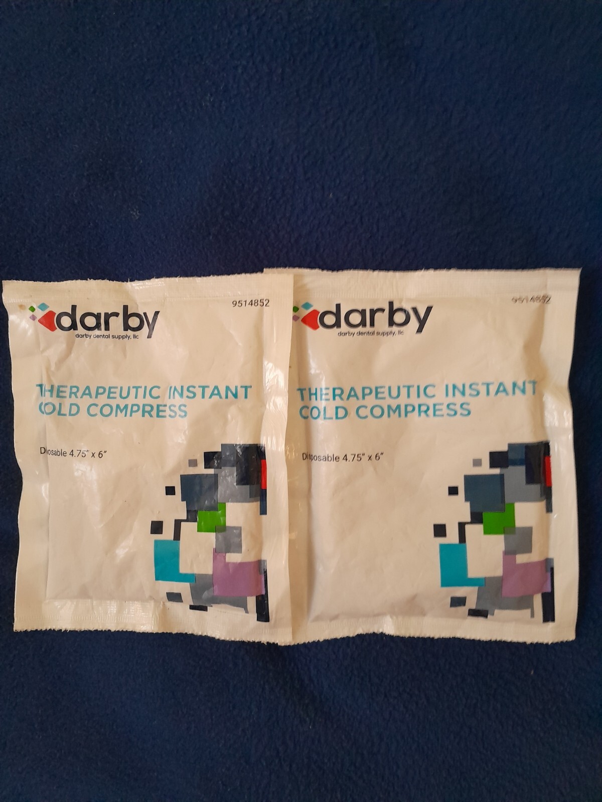 Lot 2 Darby Therapeutic Instant Cold Compress