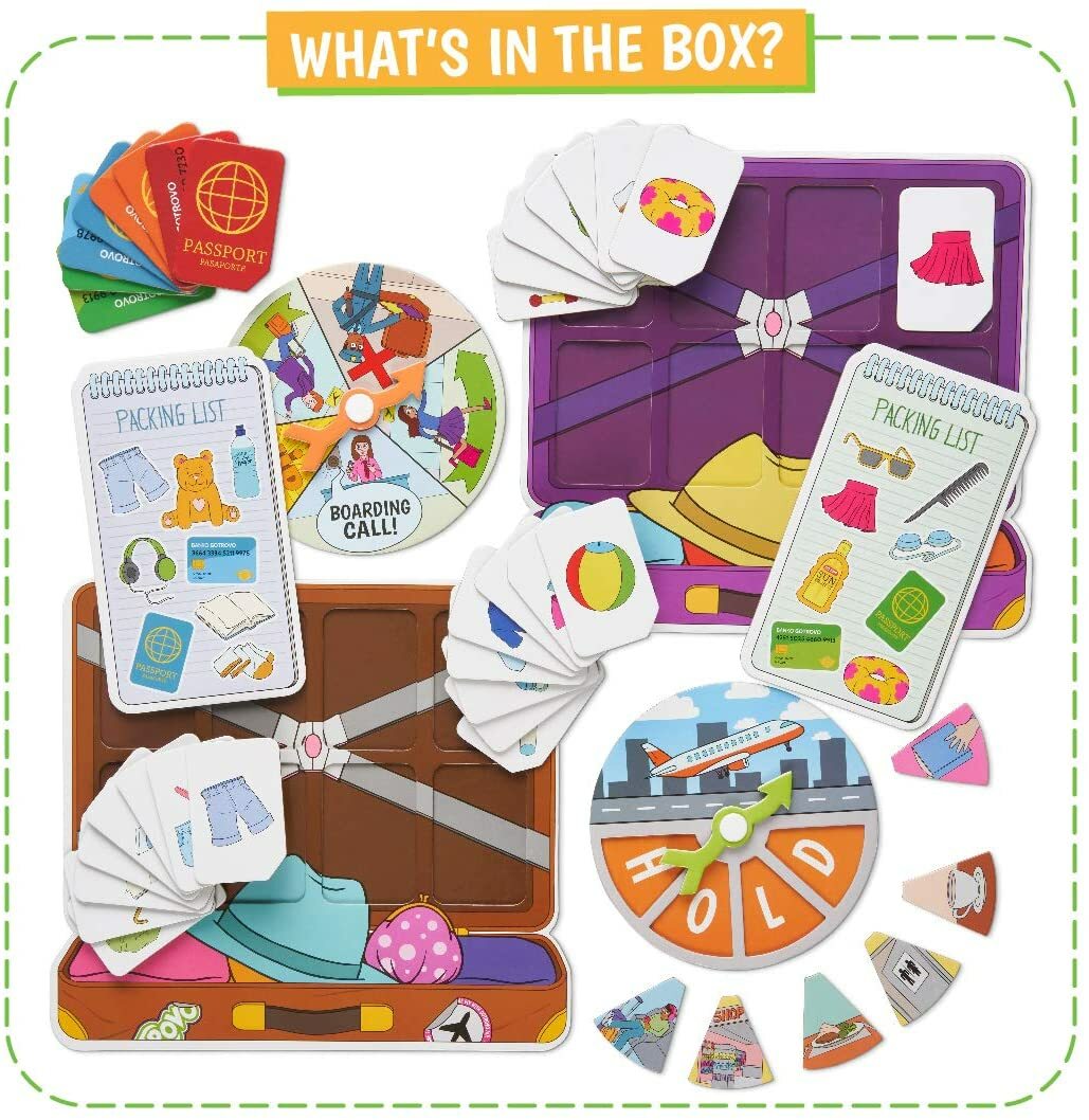 Baggage Blunder Fast-Paced Luggage Scavenger Hunt Board Game - photo 3