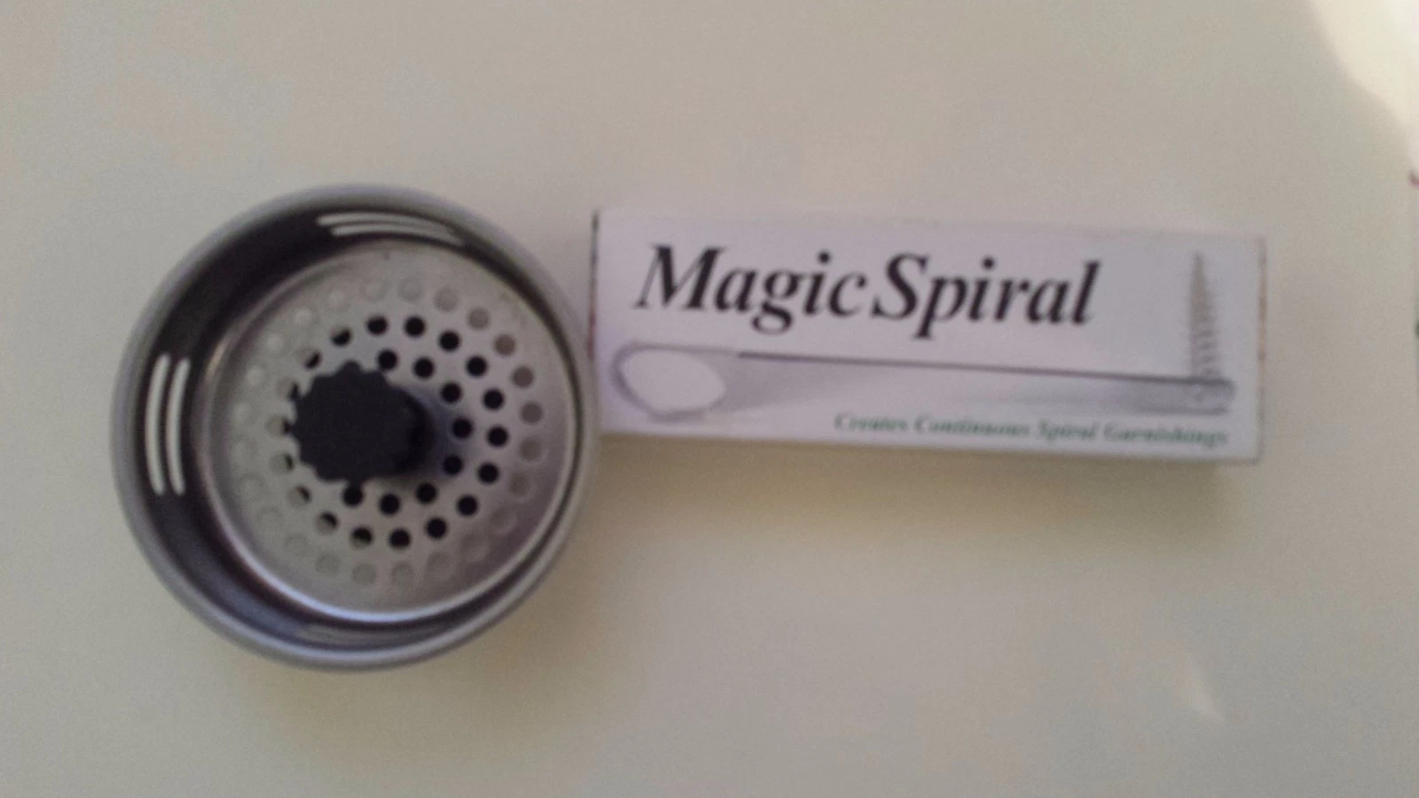 Bundle The Original Stainless Steel Magic Spiral Garnisher and S