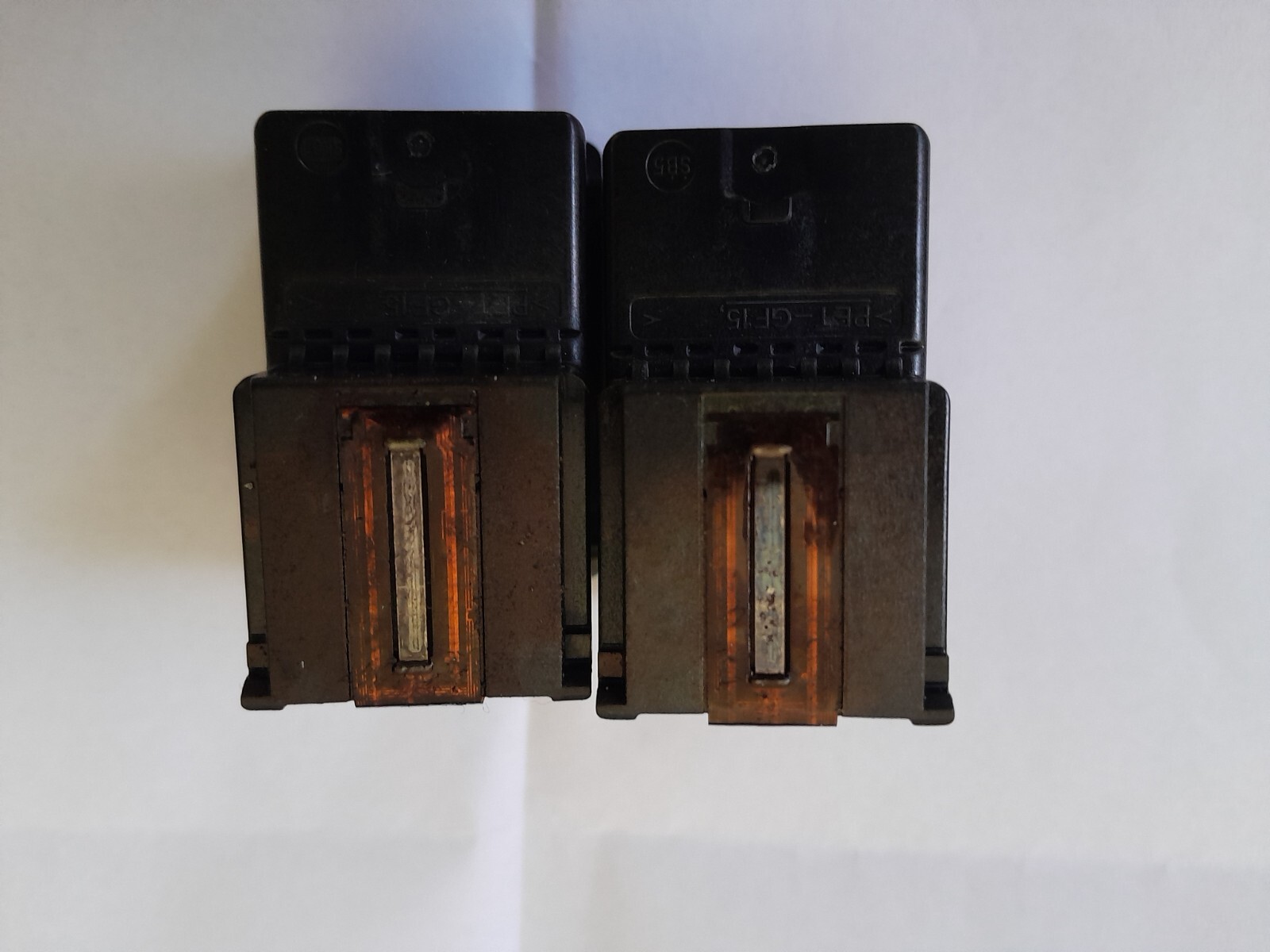 Genuine HP 61 Black Ink Empty Cartridges Lot of 2 Authentic - photo 3