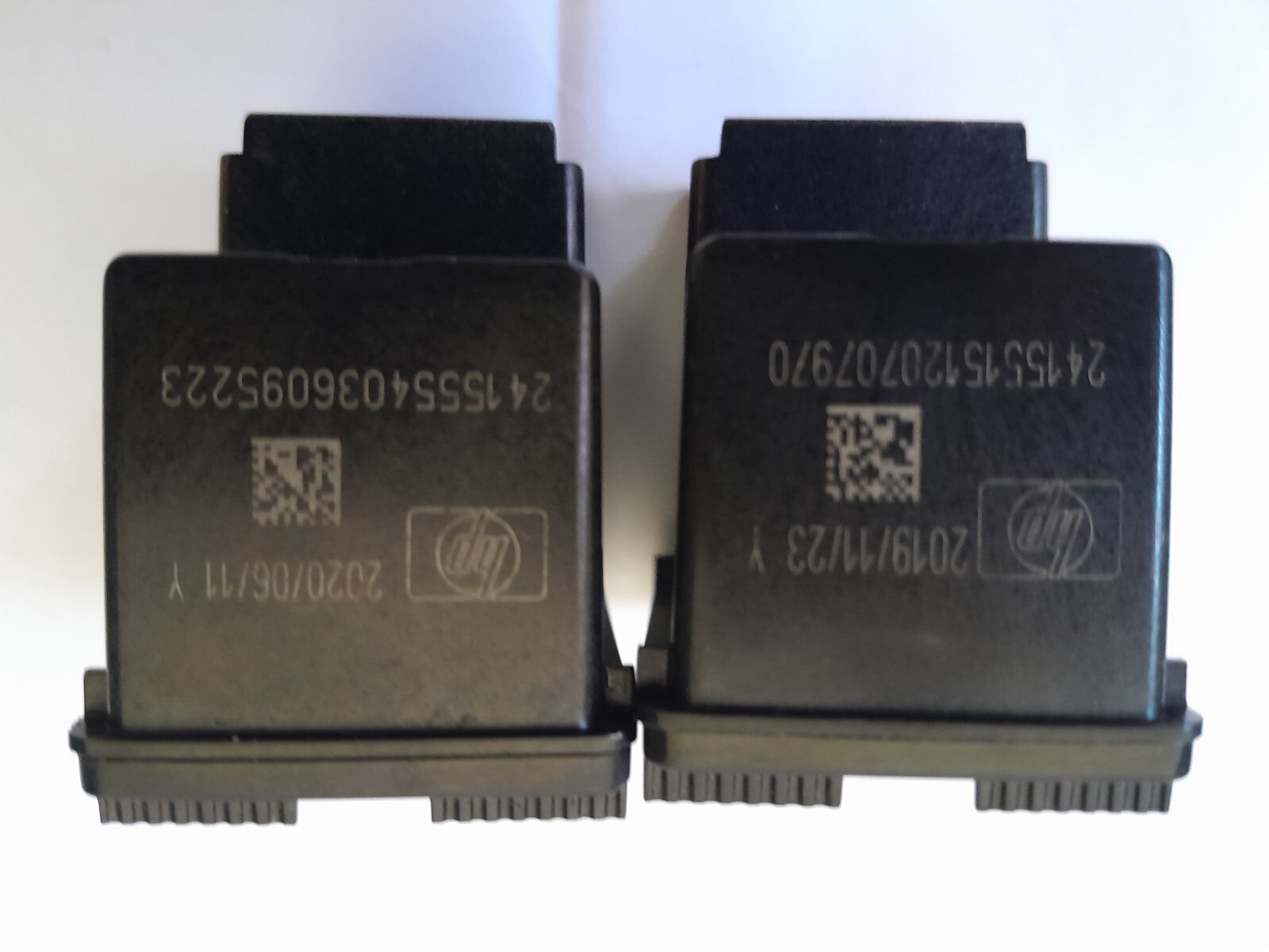 Genuine HP 61 Black Ink Empty Cartridges Lot of 2 Authentic - photo 4