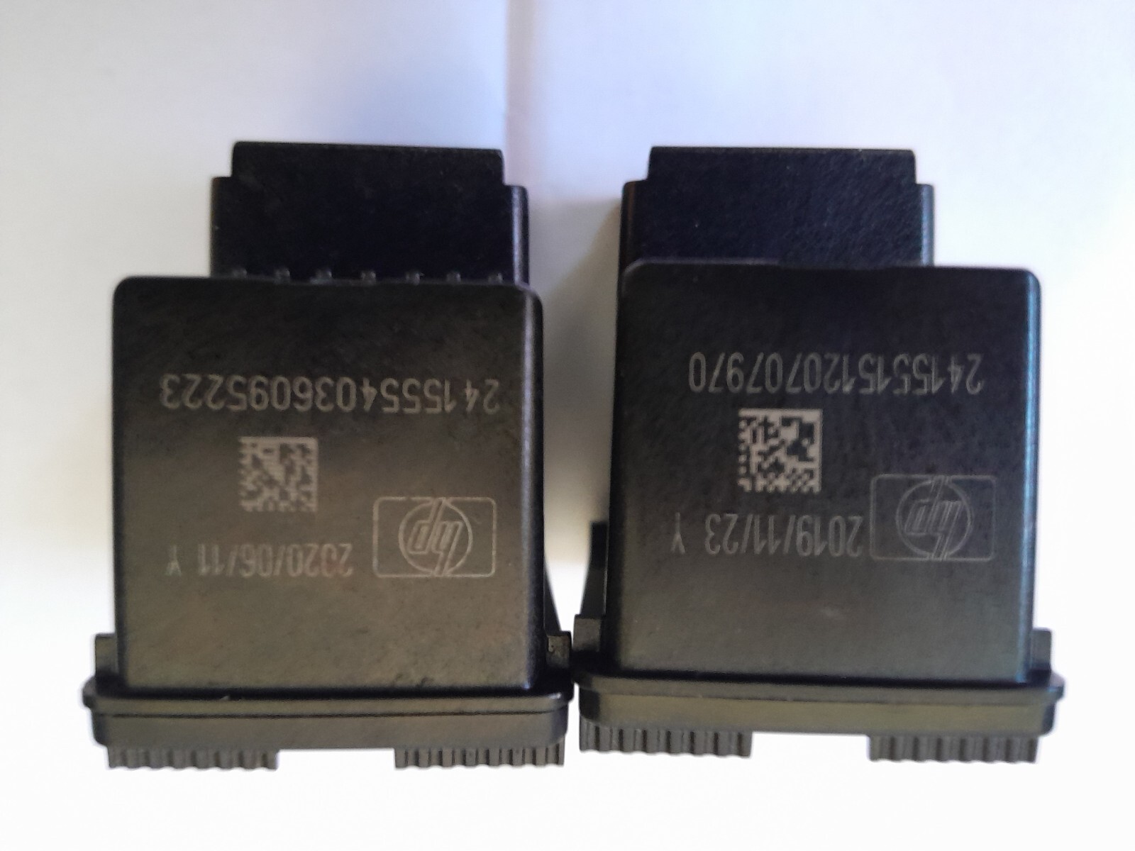 Genuine HP 61 Black Ink Empty Cartridges Lot of 2 Authentic - photo 5