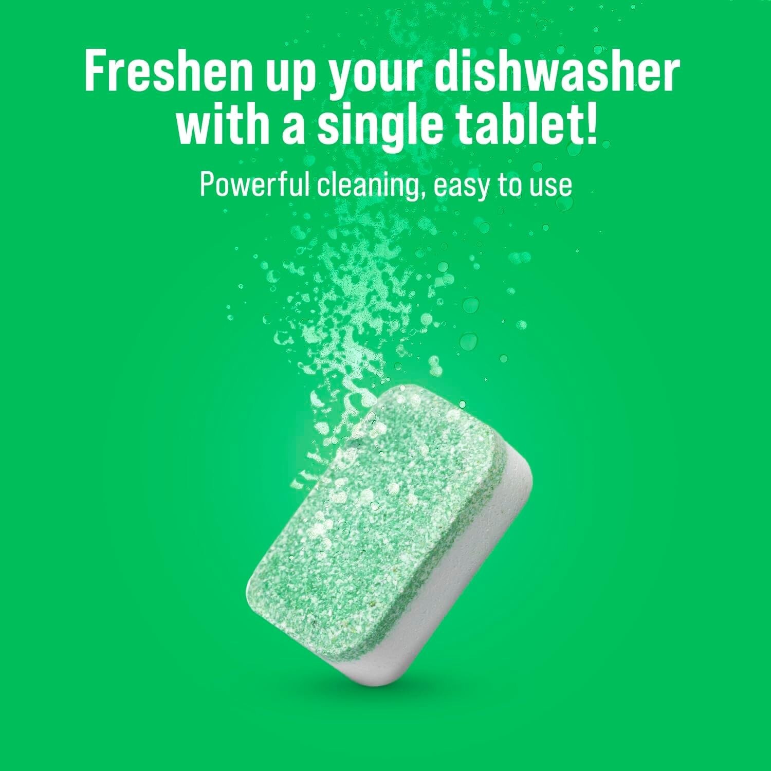 Dishwasher Cleaner Tablets (8 Pack) - Septic Safe - photo 2