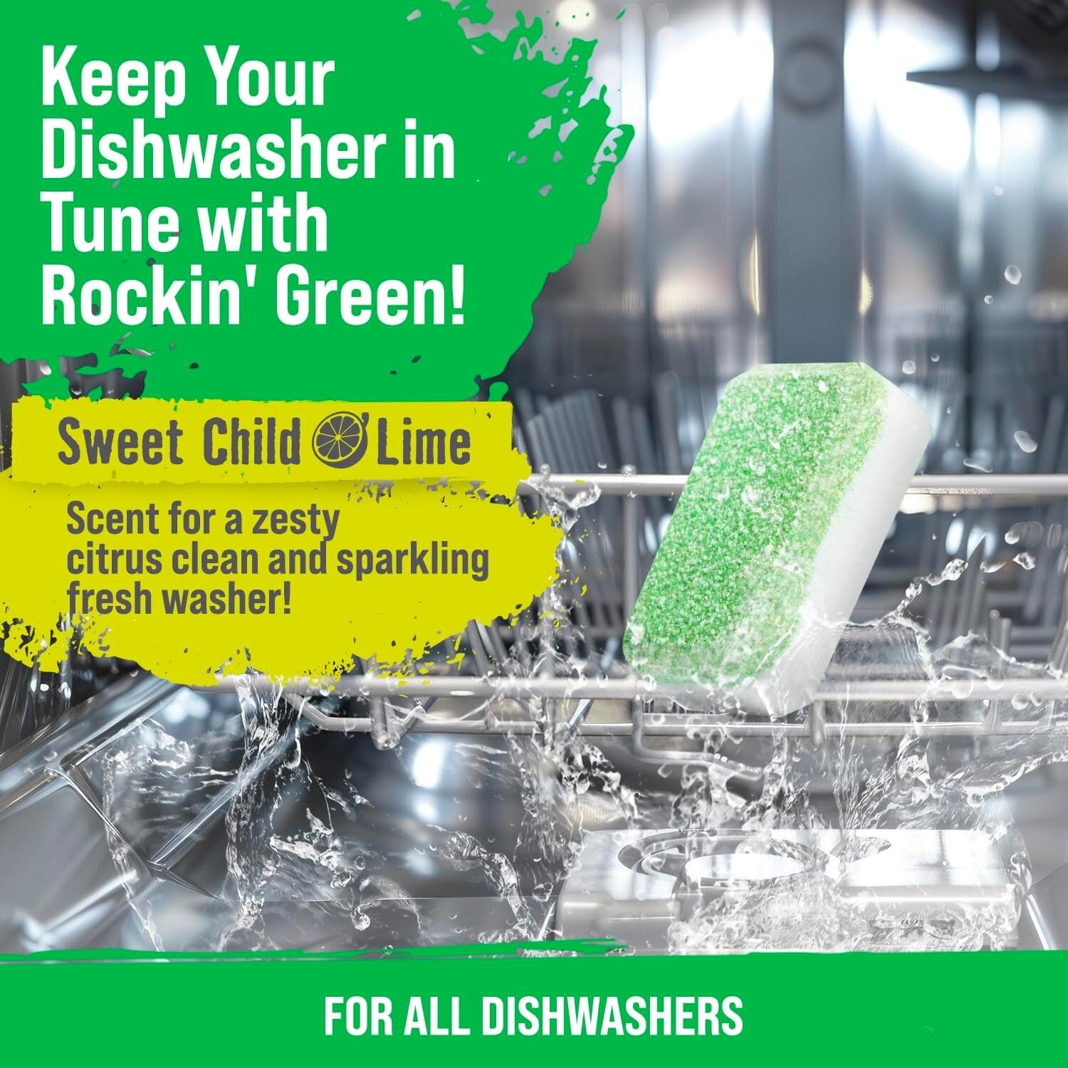 Dishwasher Cleaner Tablets (8 Pack) - Septic Safe - photo 3