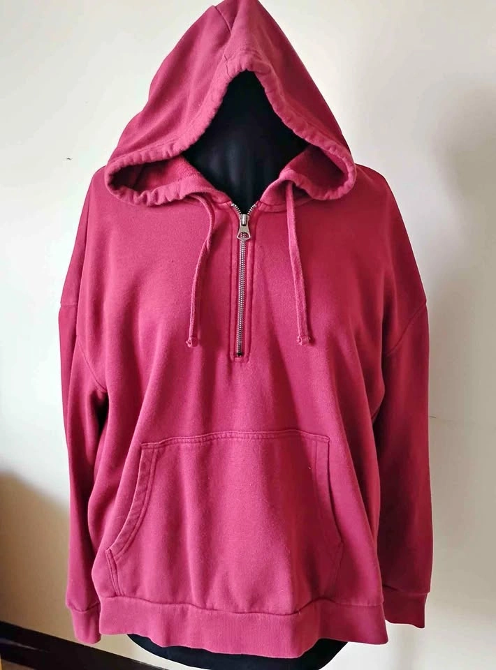 Ladies Burgundy Hoodie 🌱