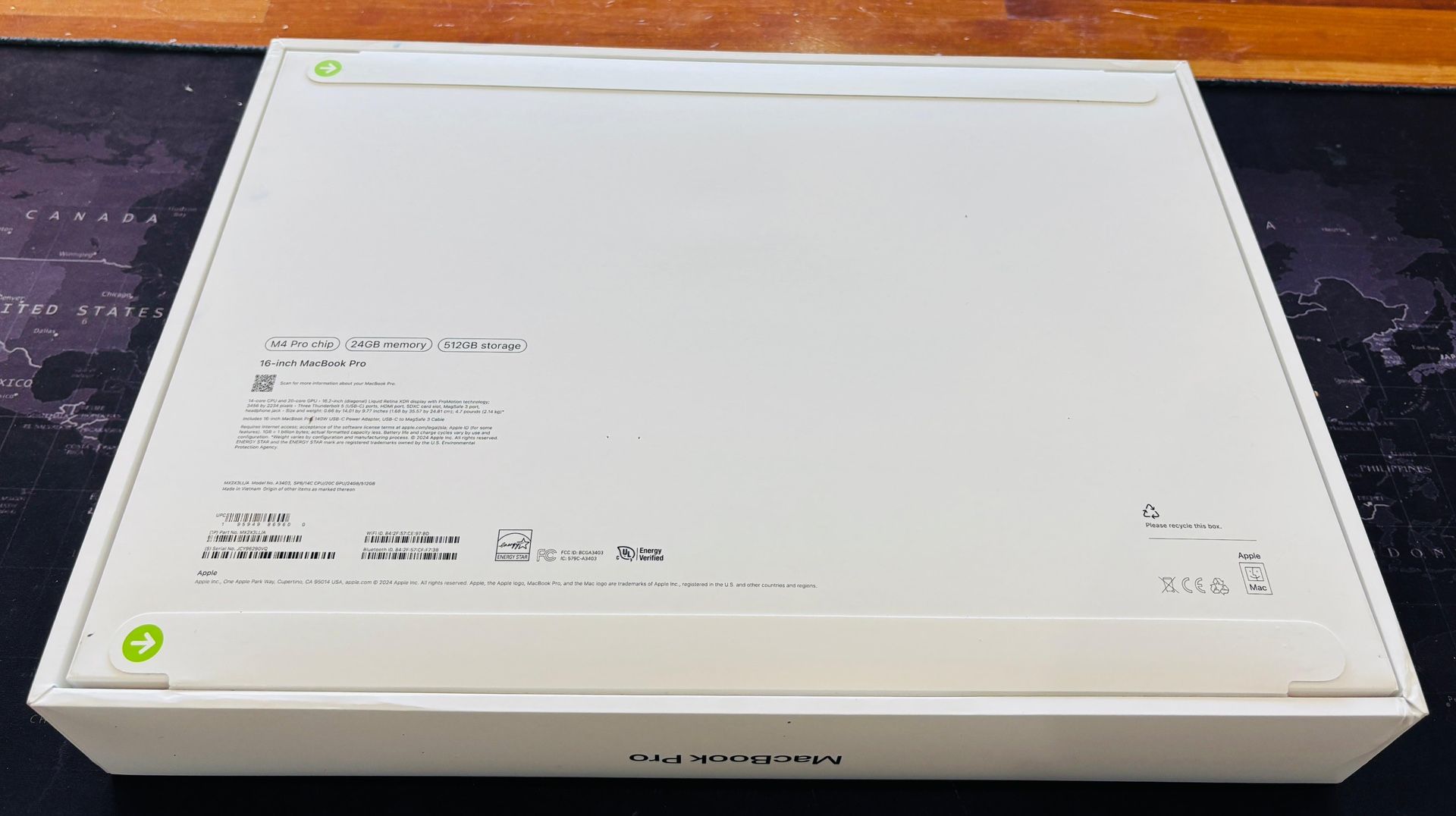 Apple MacBook Pro 2025 16-inch M4 PRO 24GB RAM 512GB - NEW SEALE - photo 3