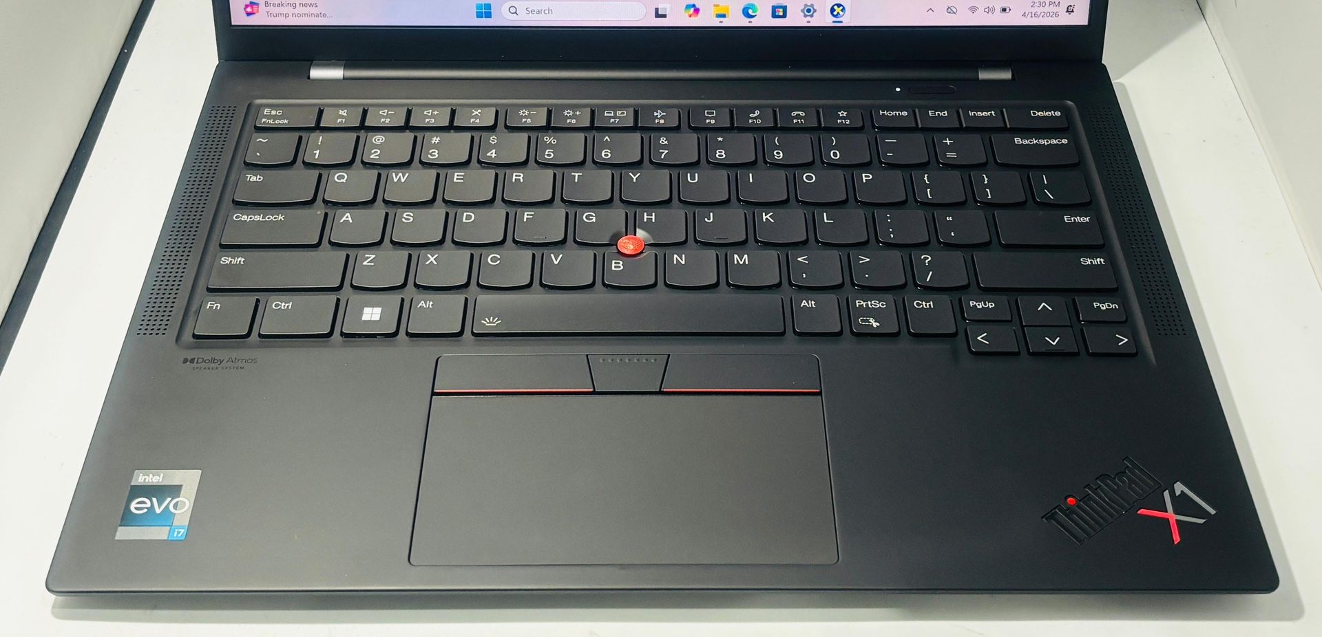 Lenovo ThinkPad X1 Carbon Gen 12 i7 16GB RAM 512GB SSD Touchscre - photo 3