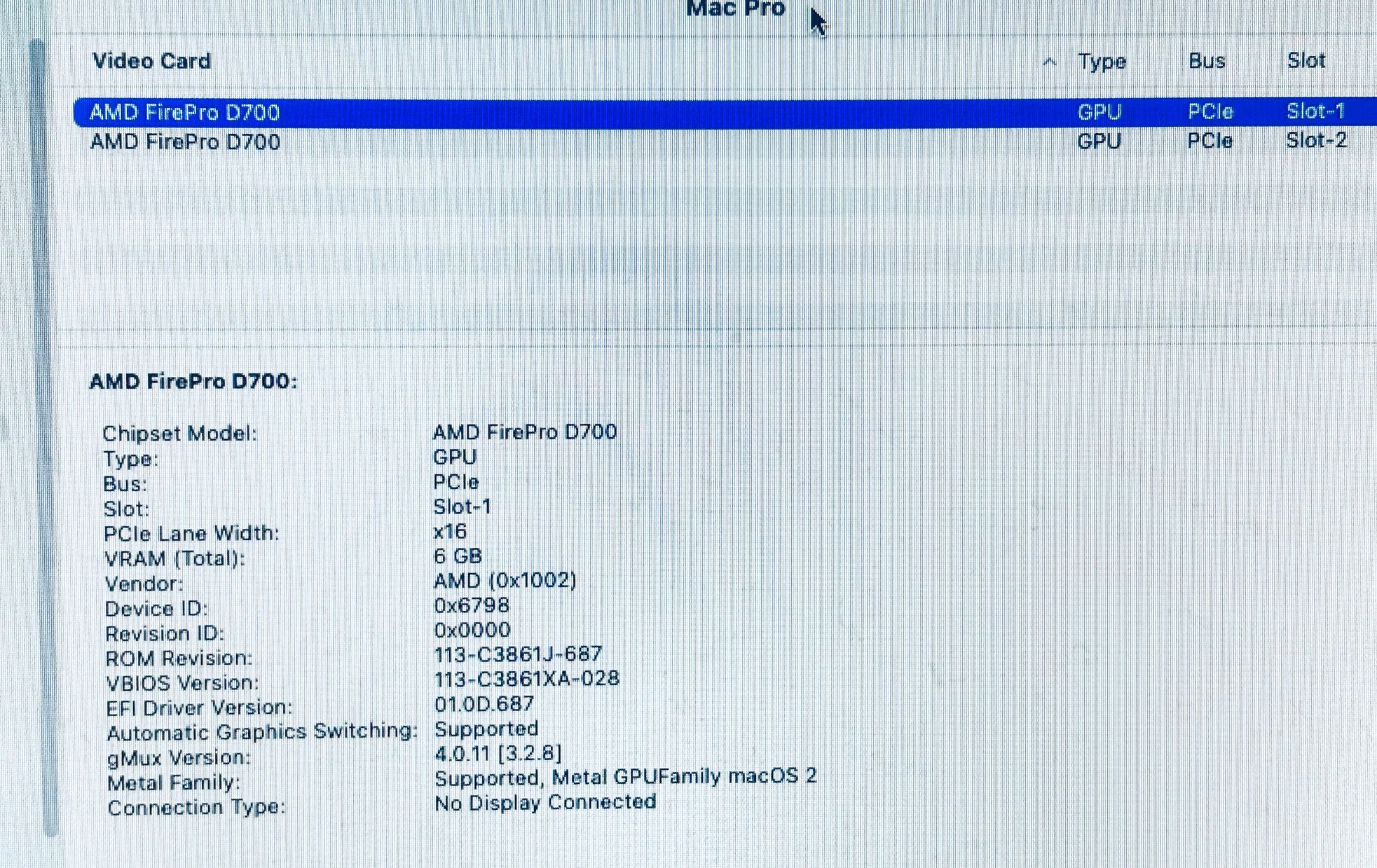 Apple Mac Pro 2.7GHz 12-Core Xeon E5 32GB RAM 512GB SSD - photo 3