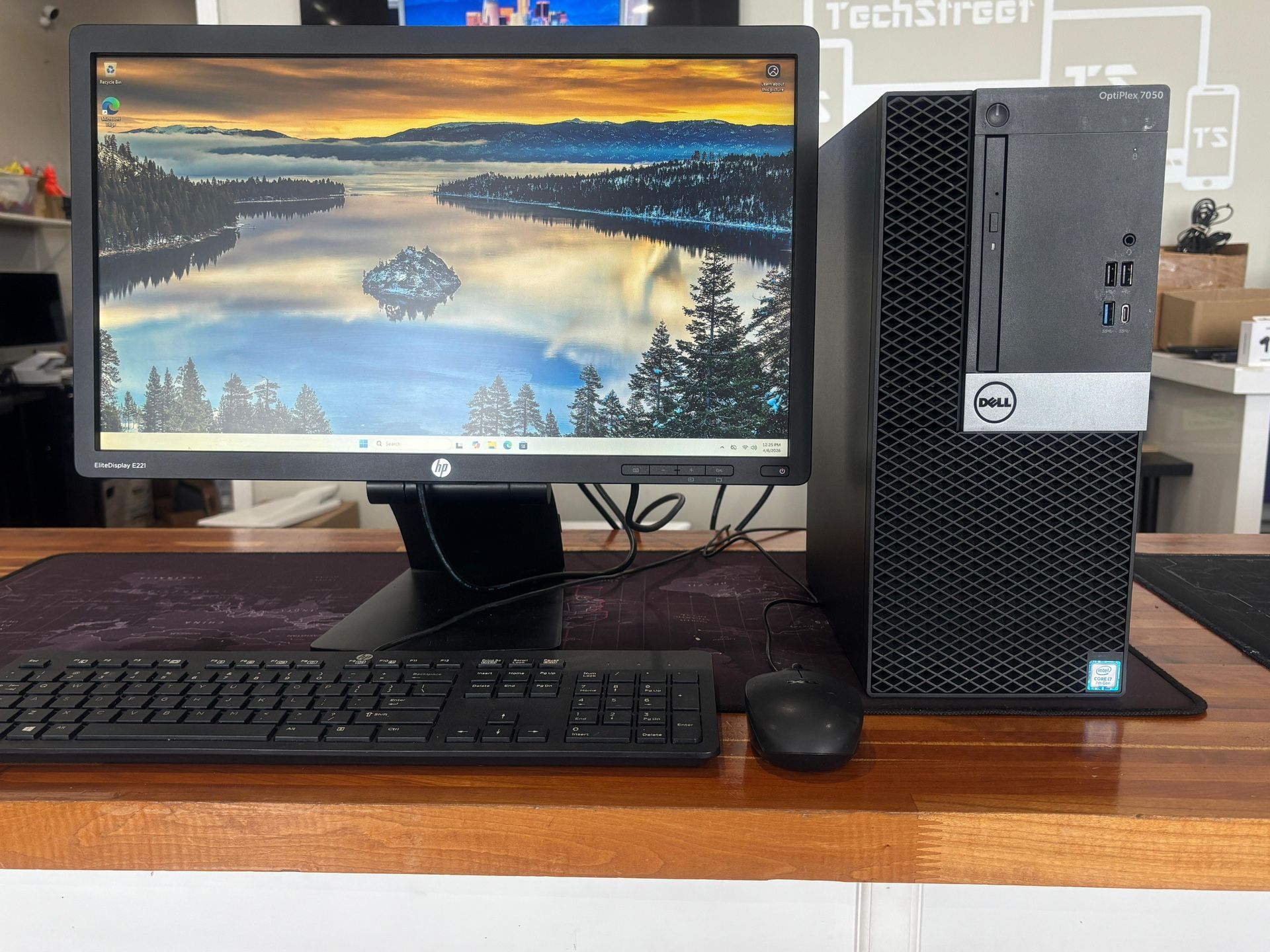 DELL OPTIPLEX 7050 Core i7-7700 3.60GHz 8GB 250GB SSD Win 11 Pro - photo 5