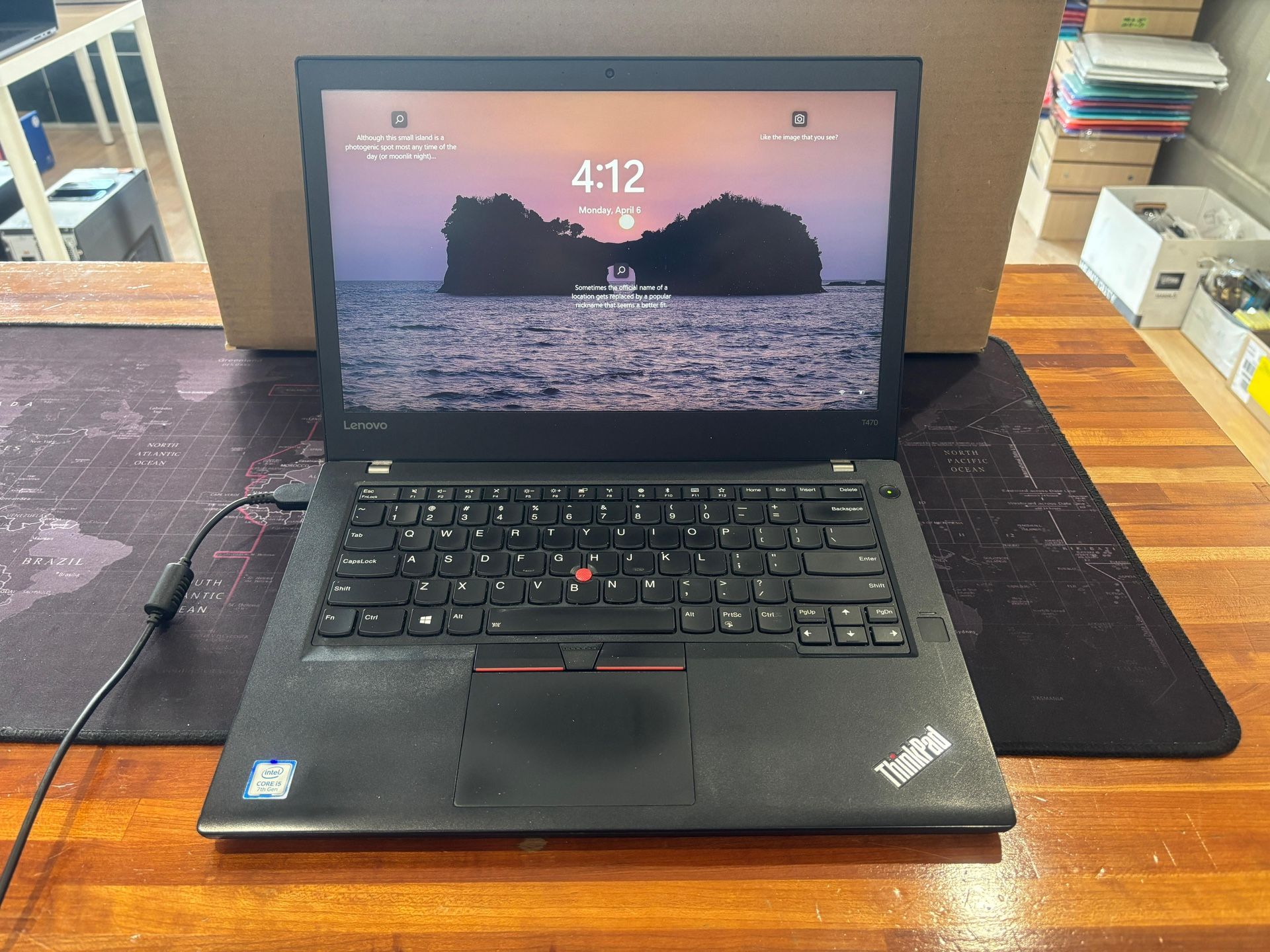 Lenovo T470 i5 Laptop - 8GB RAM, 250GB SSD