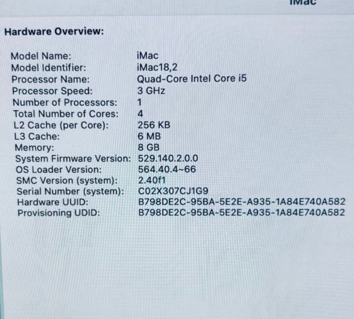 Apple iMac 21” Retina 4K 2017 i5 8GB 256GB Radeon PRO 555 - photo 3