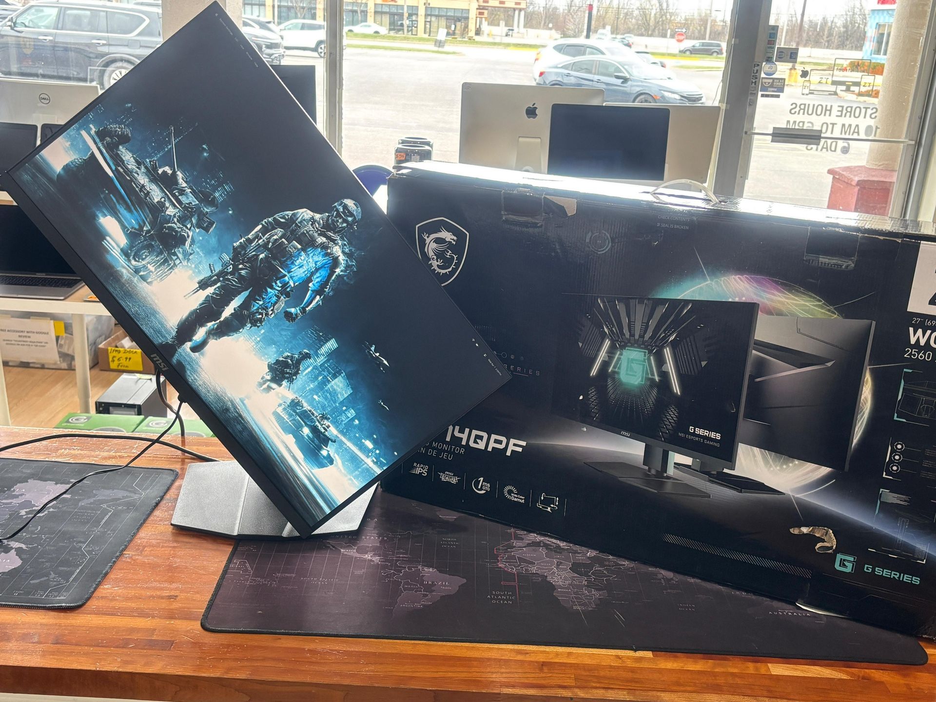 MSI G274QPF 27” Gaming Monitor 144Hz 2560x1440 IN BOX Like New - photo 2