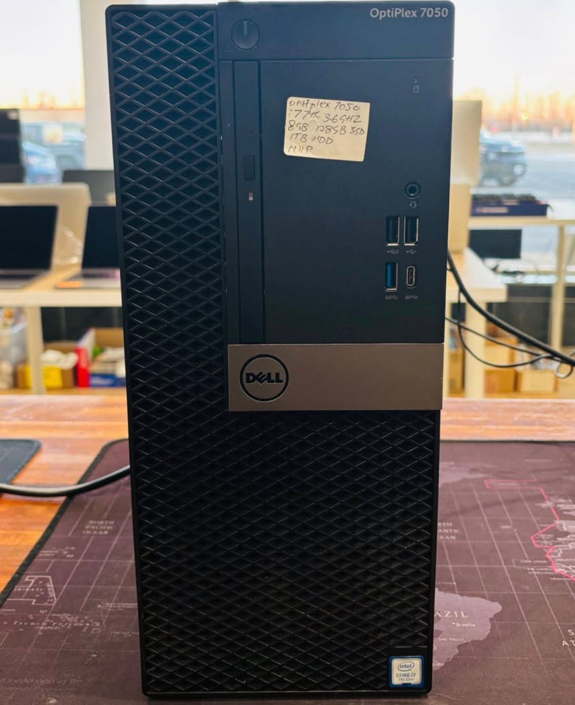 DELL OPTIPLEX 7050 i7-7700u 3.60Ghz 8GB 120GB SSD + 1TB HDD Win - photo 2
