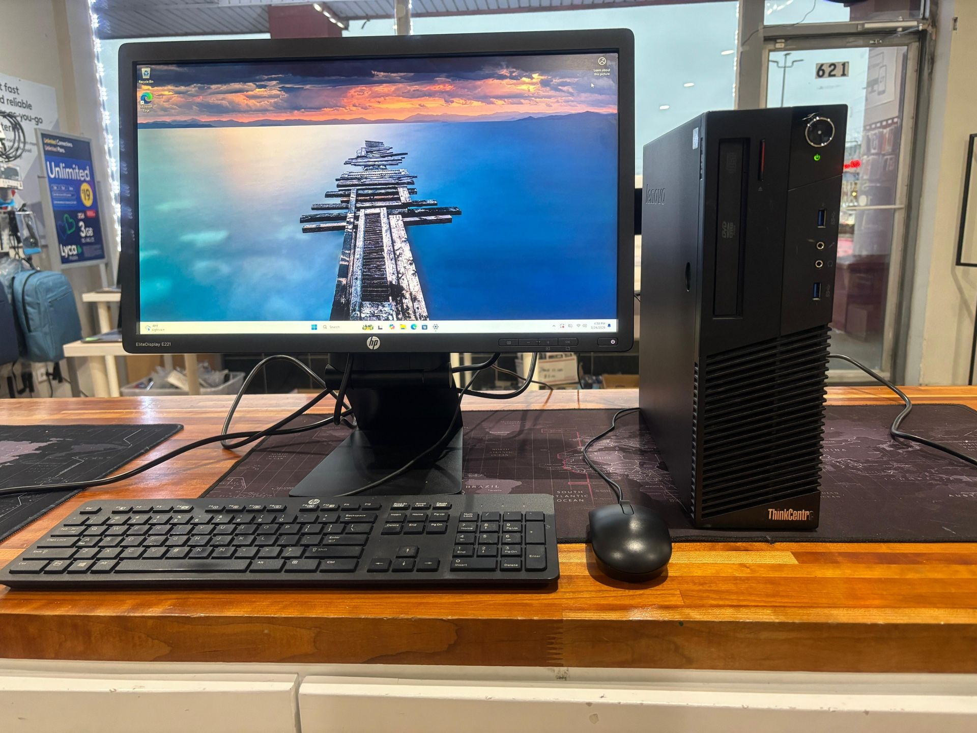 Lenovo ThinkCentre M83 - Core i3, 12GB RAM, 120GB SSD, Win 11 - photo 3