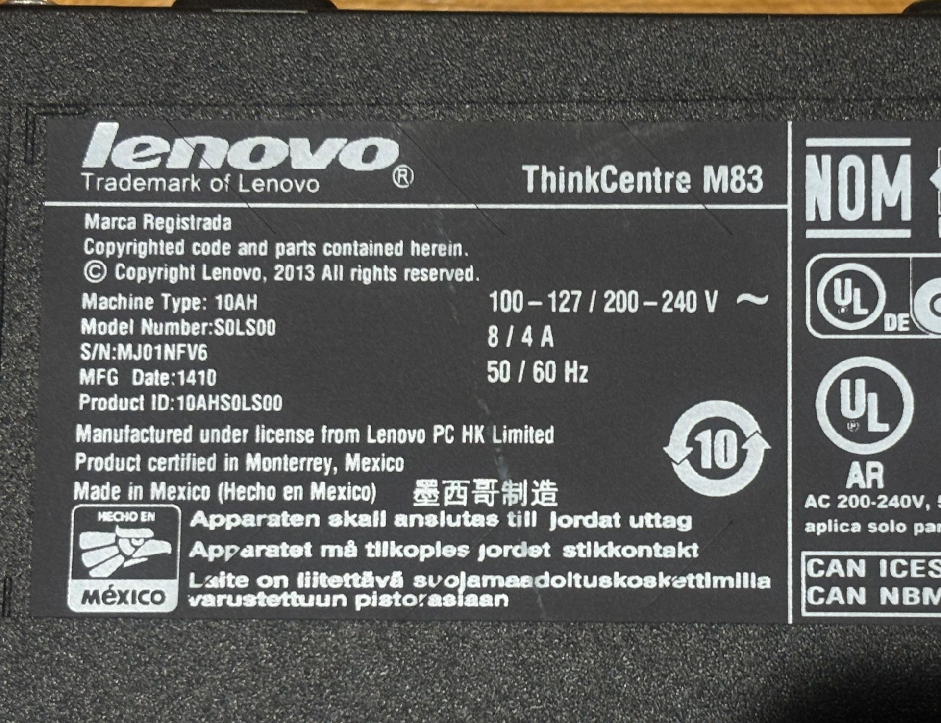 Lenovo ThinkCentre M83 - Core i3, 12GB RAM, 120GB SSD, Win 11 - photo 5