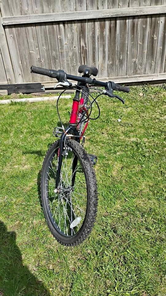 20 inch Huffy red bike