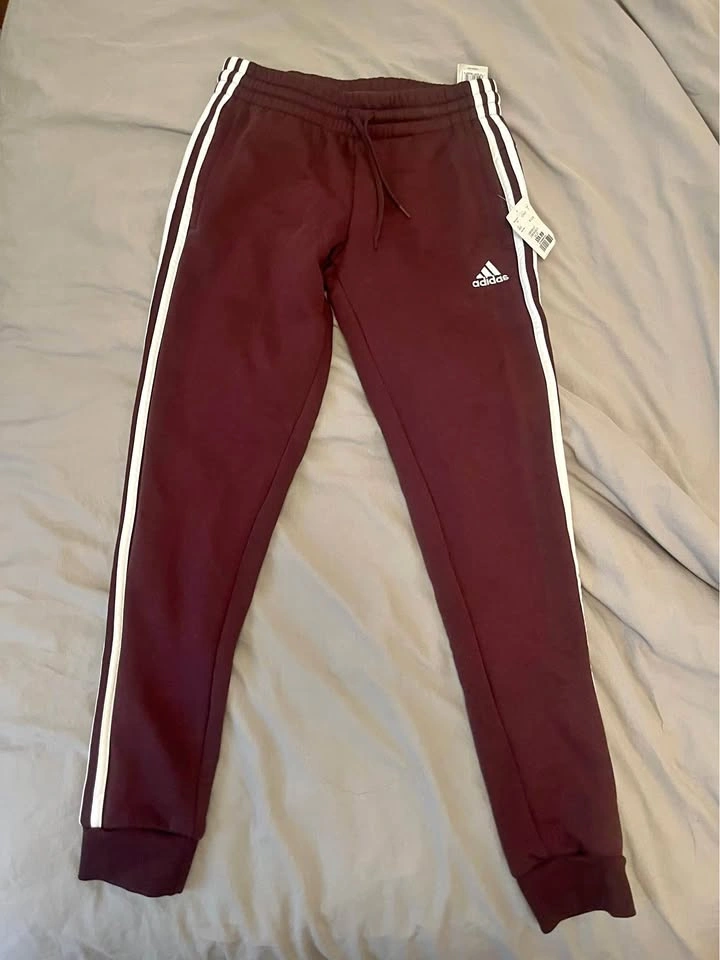 Adidas Burgundy Pants