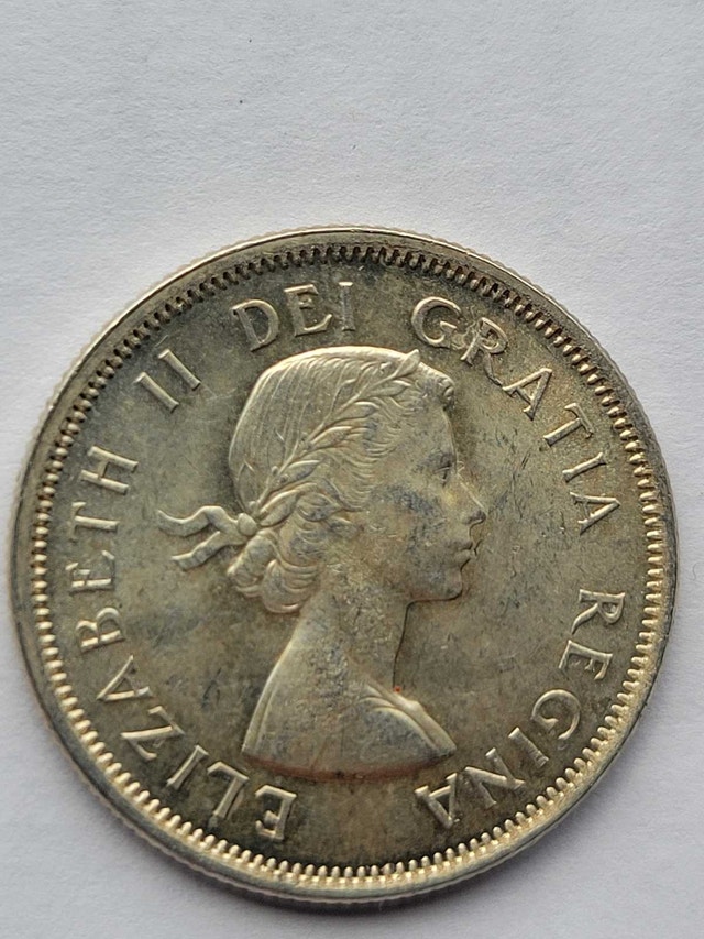 1963-1964 Canadian Silver Quarters - photo 3
