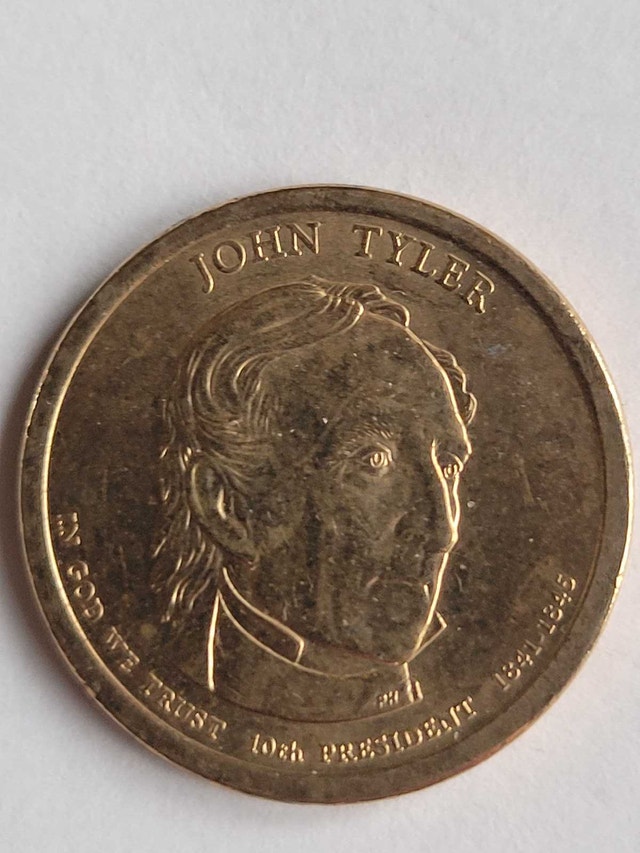 John Tyler Dollar Coin