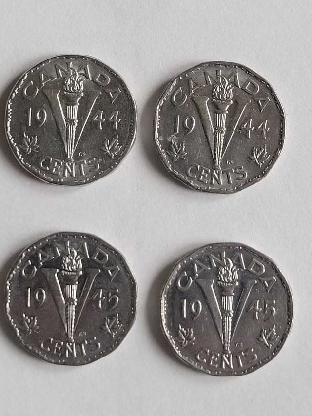 1944-45 Canadian Nickels
