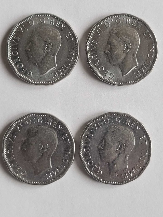 1944-45 Canadian Nickels - photo 2