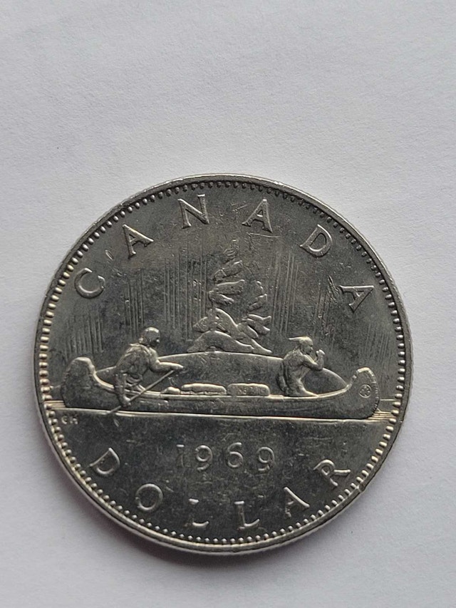 1969 Canadian Dollar Coin