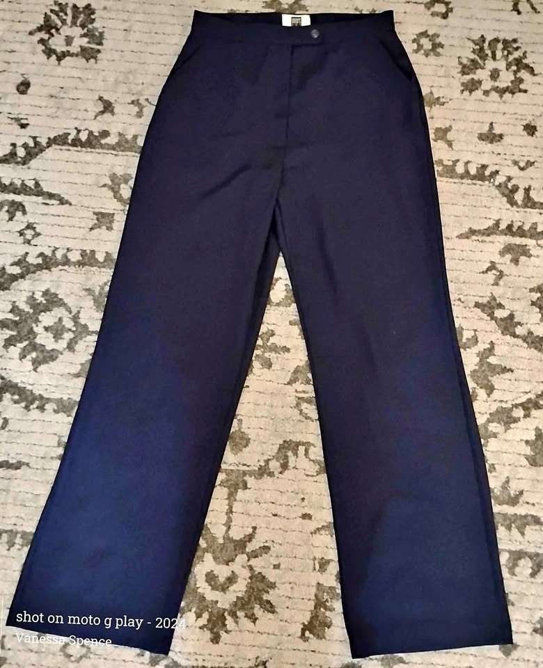 Smart Set Ladies Dark Blue High Waisted Pants 🌱