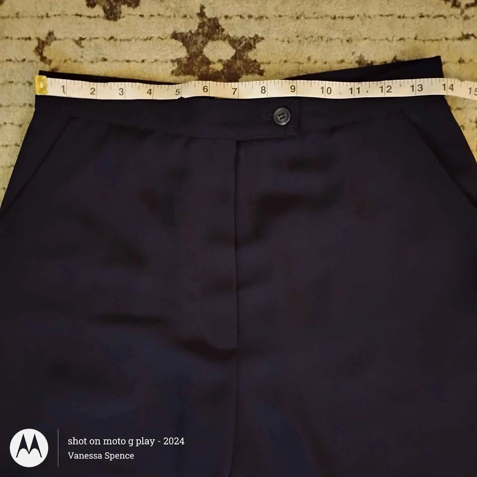 Smart Set Ladies Dark Blue High Waisted Pants 🌱 - photo 2