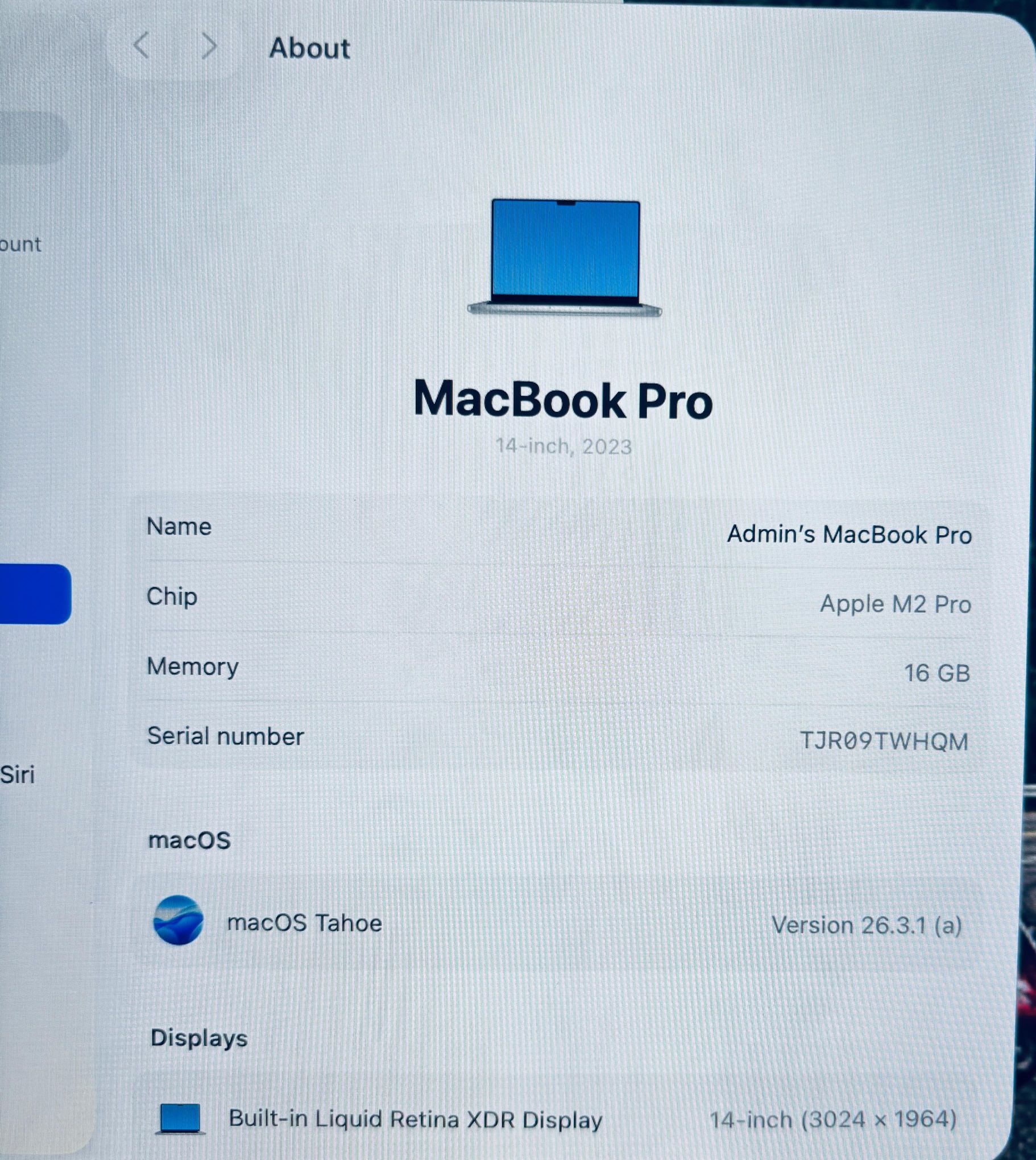 Apple MacBook Pro 14” M2 PRO 16GB RAM 1TB IN BOX - photo 5