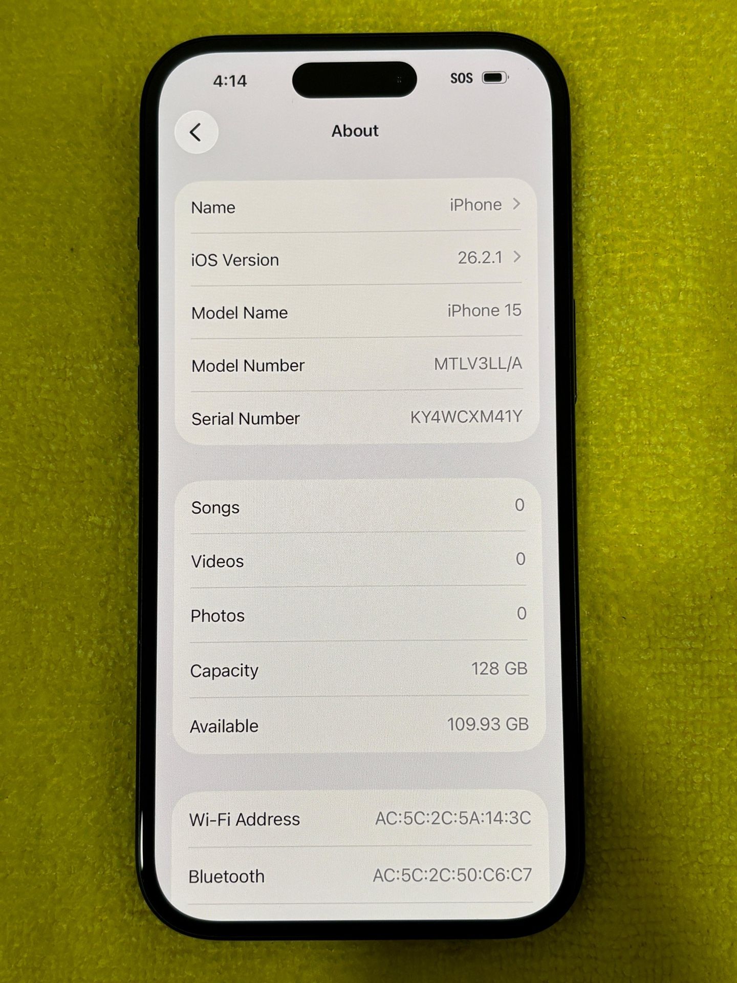 Apple iPhone 15 128GB Unlocked - photo 3