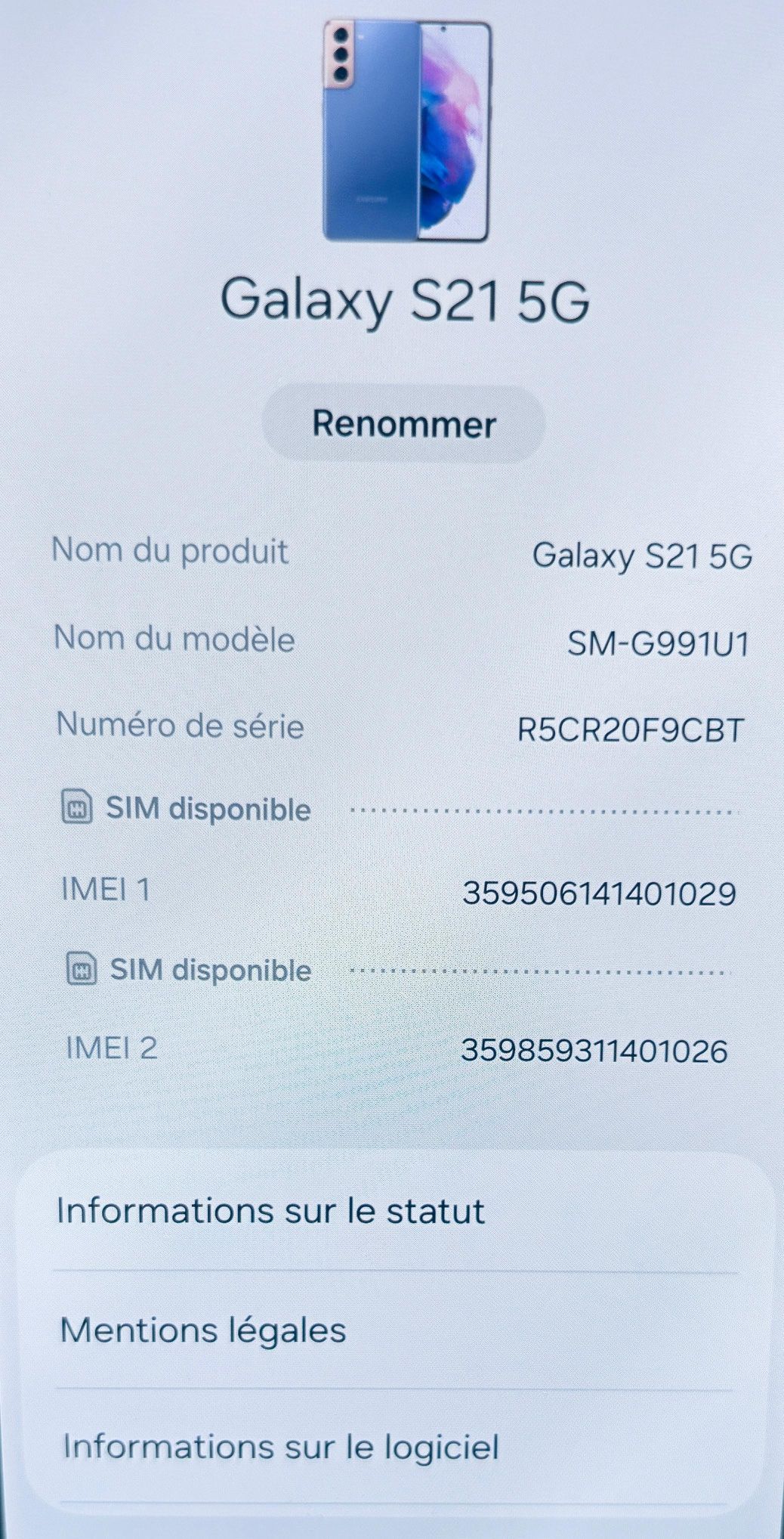Samsung Galaxy S21 128GB UNLOCKED - photo 3