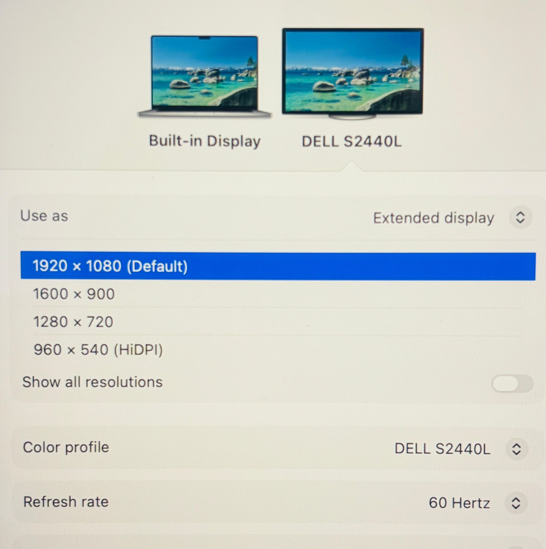 DELL 24” LED Monitor S2440L - photo 3