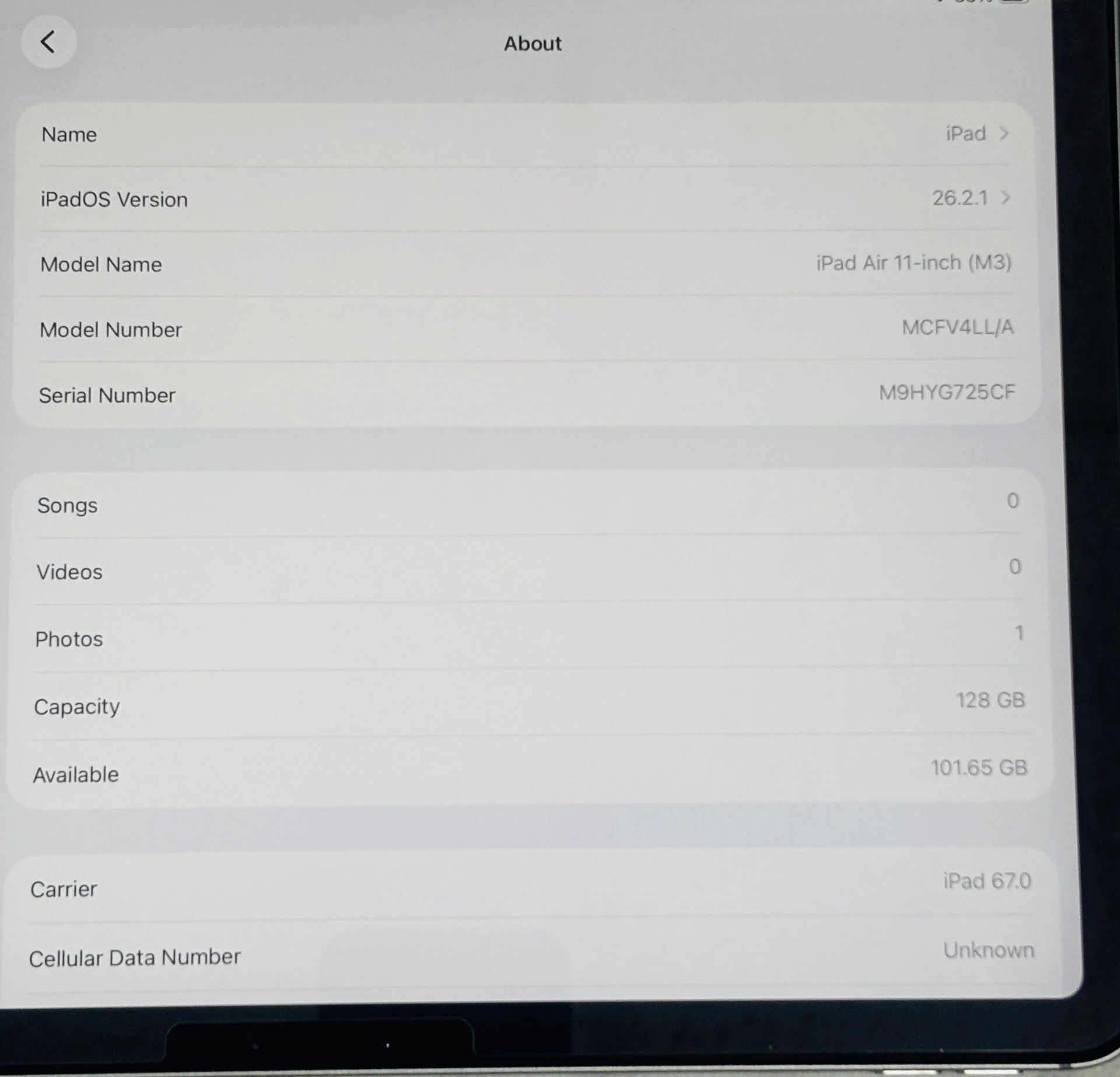 Apple iPad Air 11-inch M3 2025 128GB Cellular + Pencil 2 - photo 4