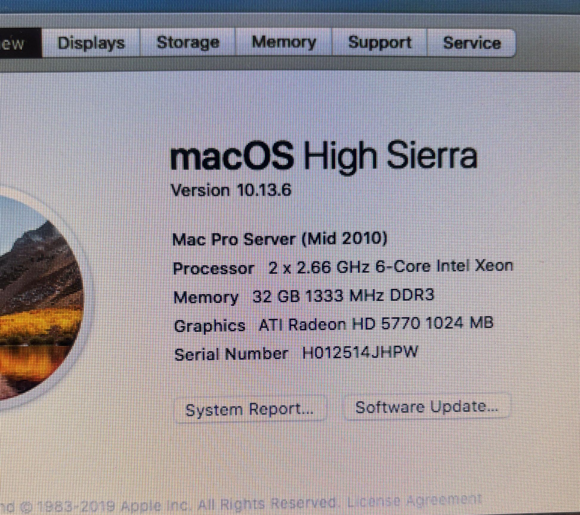 Apple Mac Pro 5,1 2.66GHz 12-Core 32GB 1TB - photo 2
