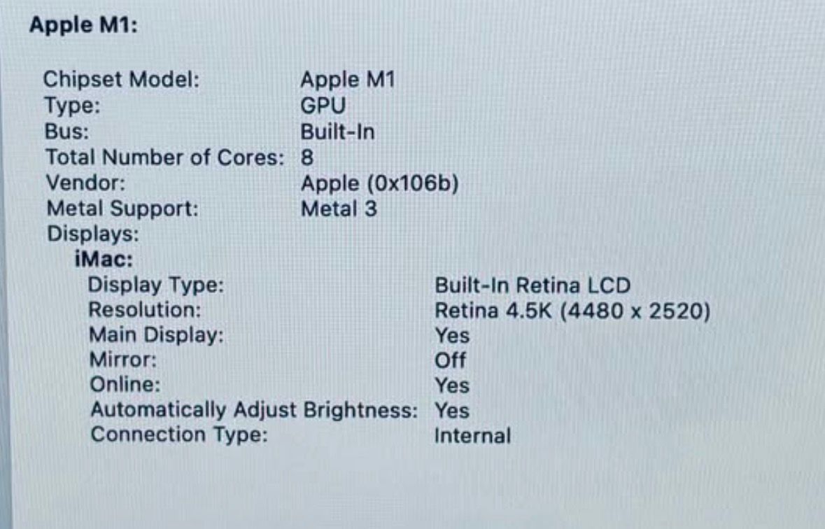 Apple iMac 24” M1 16GB RAM 1TB Like New - photo 2