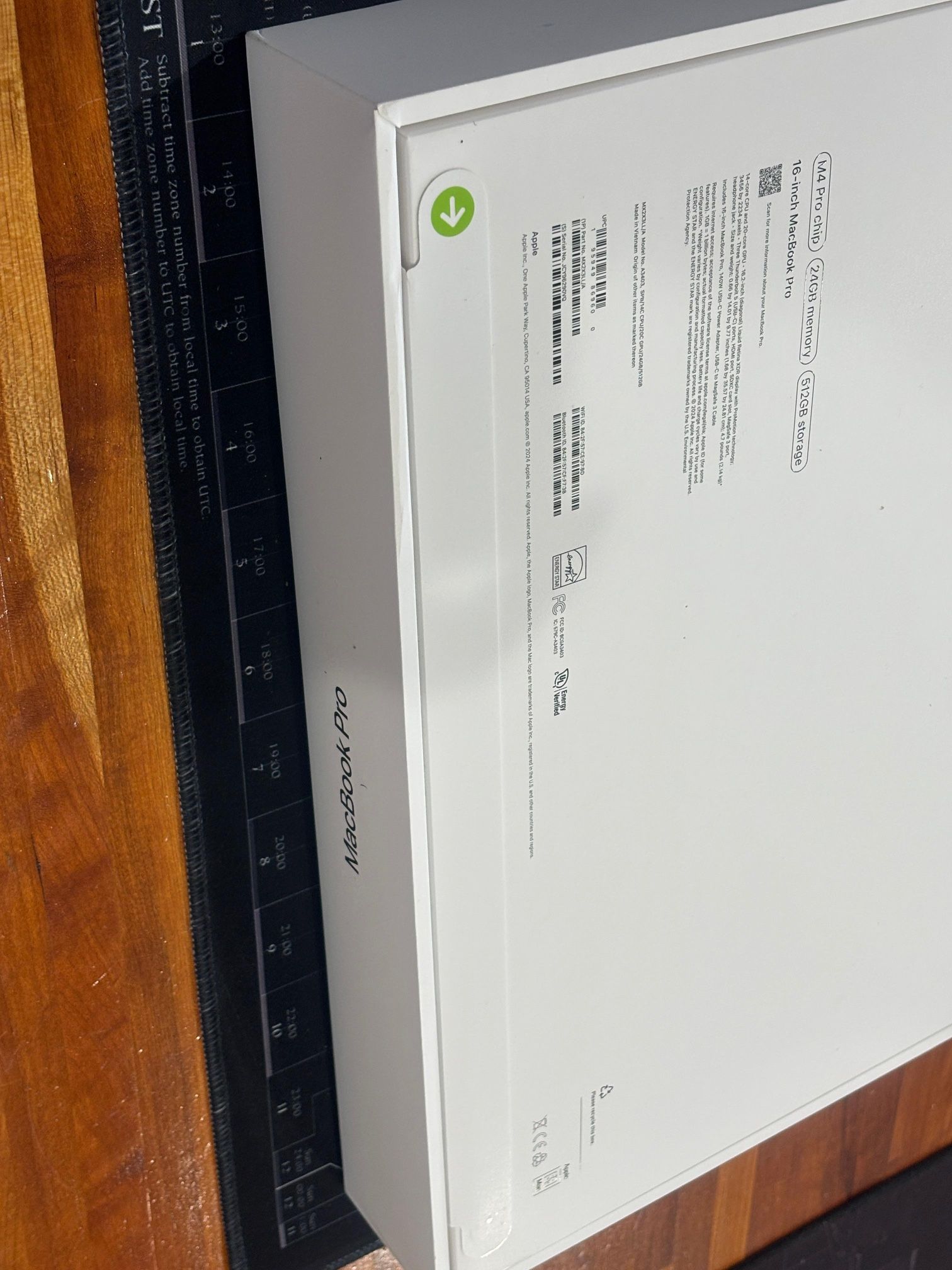 Apple MacBook PRO 16” M4 PRO 24GB 512GB NEW SEALED - photo 5