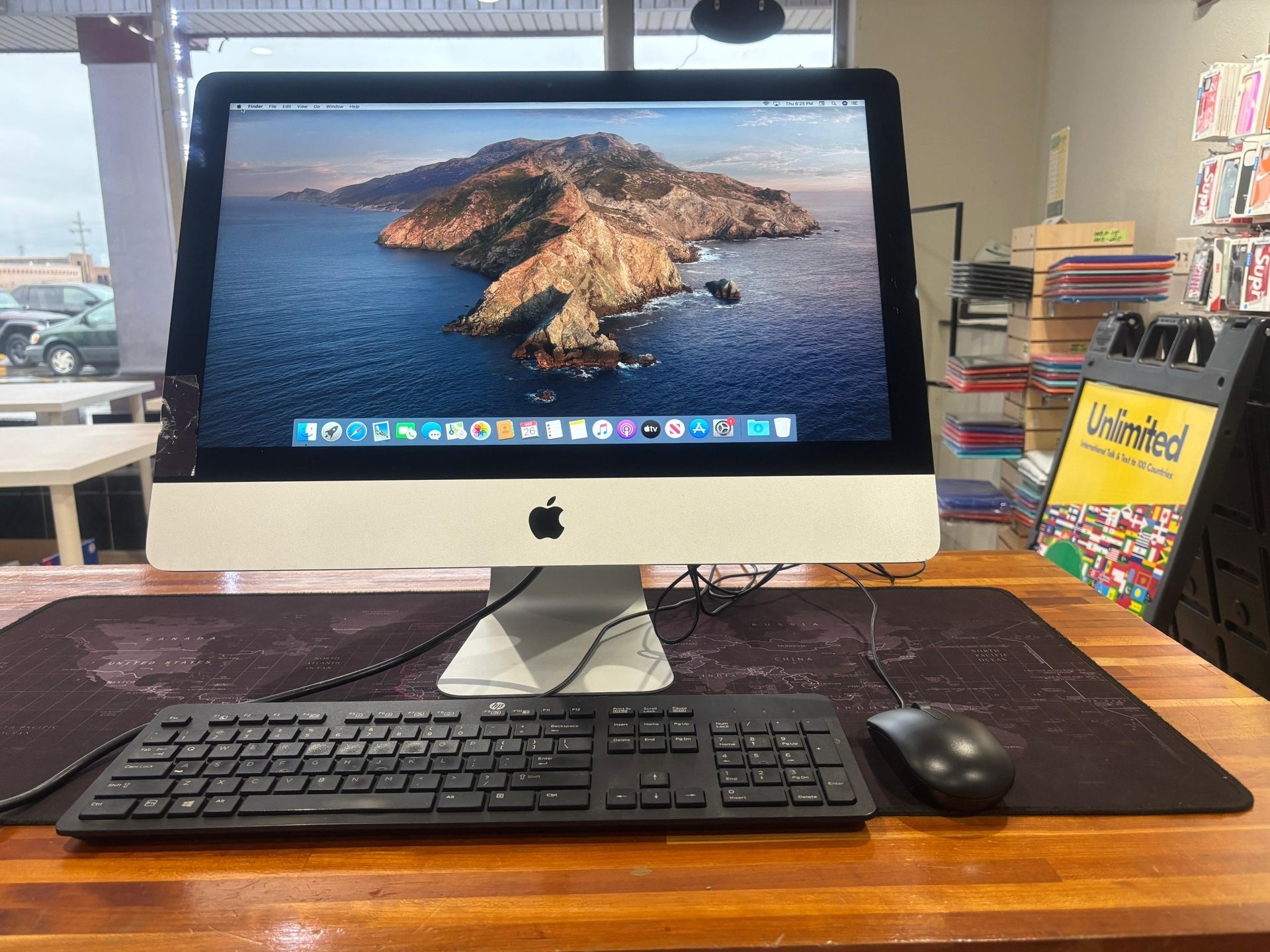 Apple iMac 21” 2013 8GB 1TB - Crack Glass