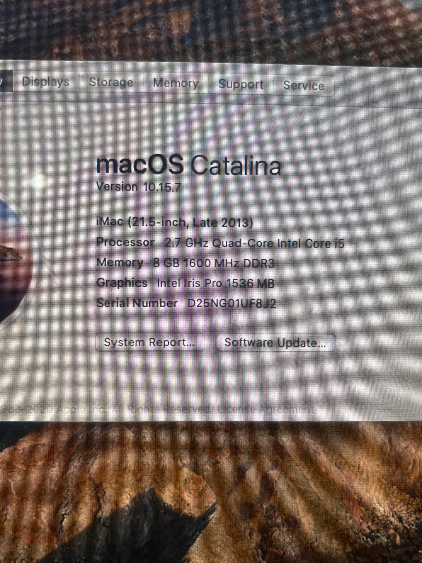 Apple iMac 21” 2013 8GB 1TB - Crack Glass - photo 5
