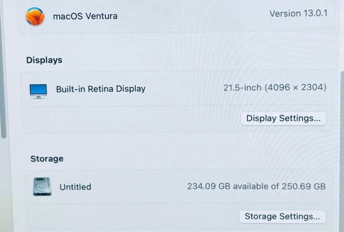 Apple iMac 21" 4K 2017 3GHz i5 8GB 256GB SSD Radeon Pro 555 - photo 3