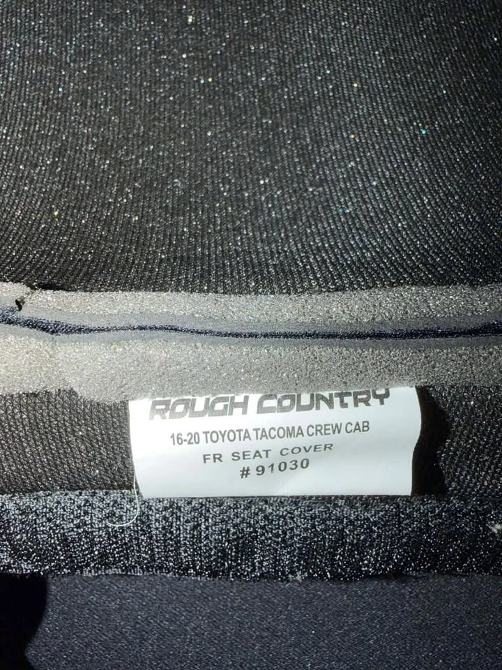 2016-2020 Tacoma Access Cab OEM Floor Mat & Crew Cab Seat Cover - photo 3