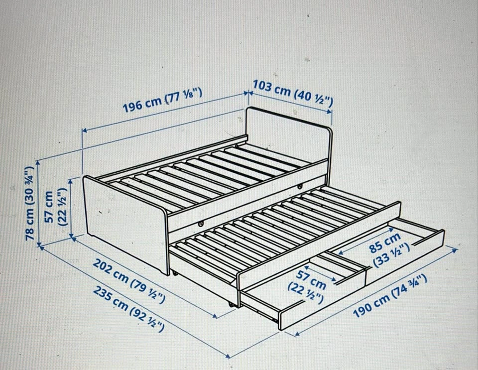 IKEA bed used - photo 3