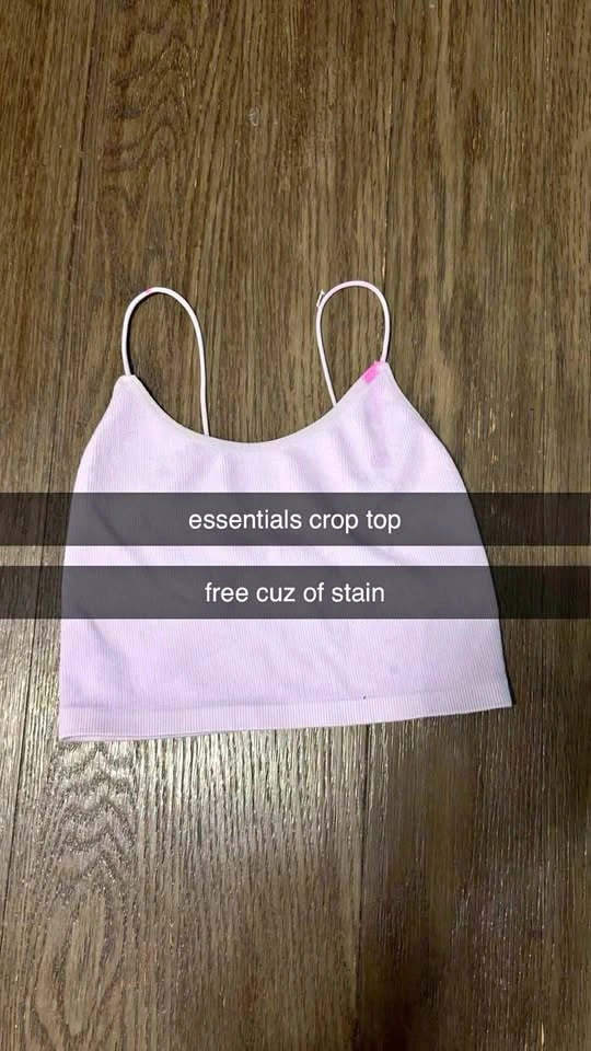 Free Essentials Shirt Due to Stain