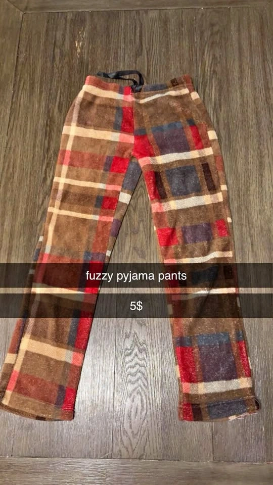 Fuzzy Pyjama Pants