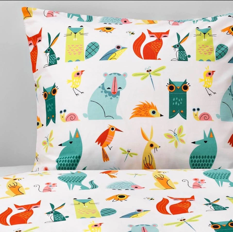 IKEA Animal Print TWIN Sheet Set