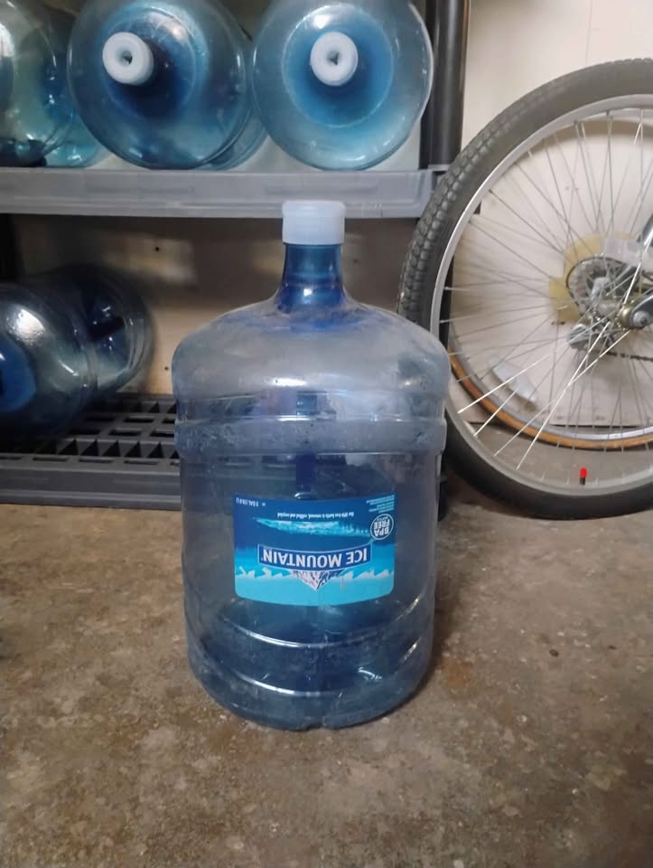 5 gallon water bottles $8 each - photo 2