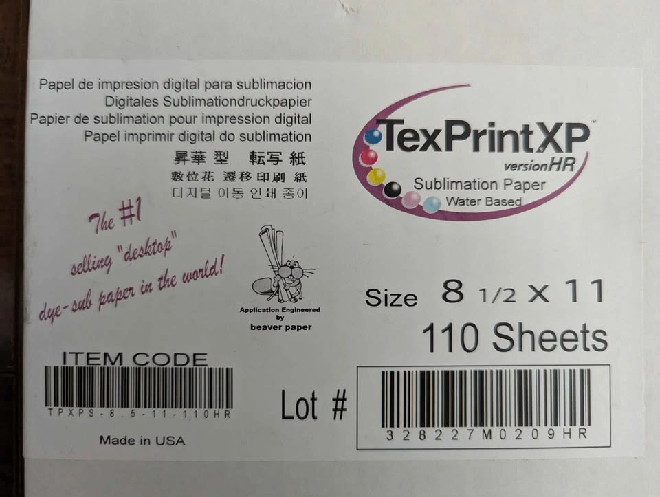 Sublimation paper - photo 2