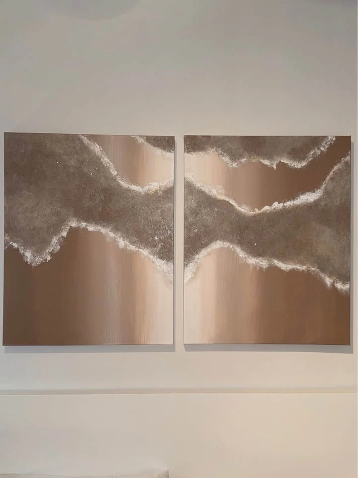Original 30” x 48” Painting Livingroom Bedroom Art🌱 - photo 3