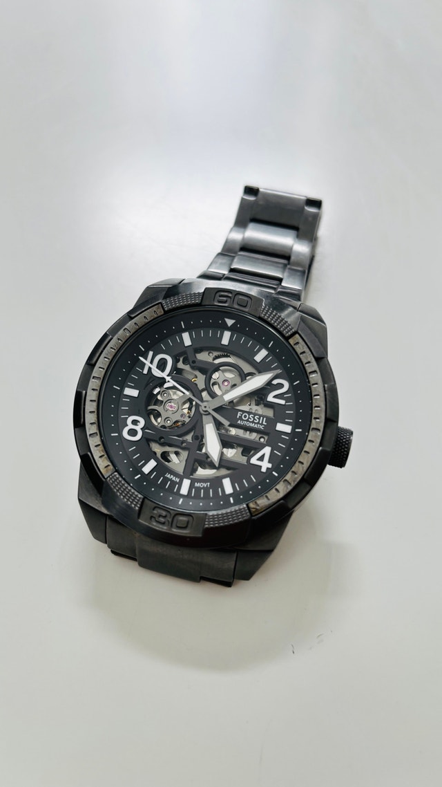 Automatic men’s watch - dark grey