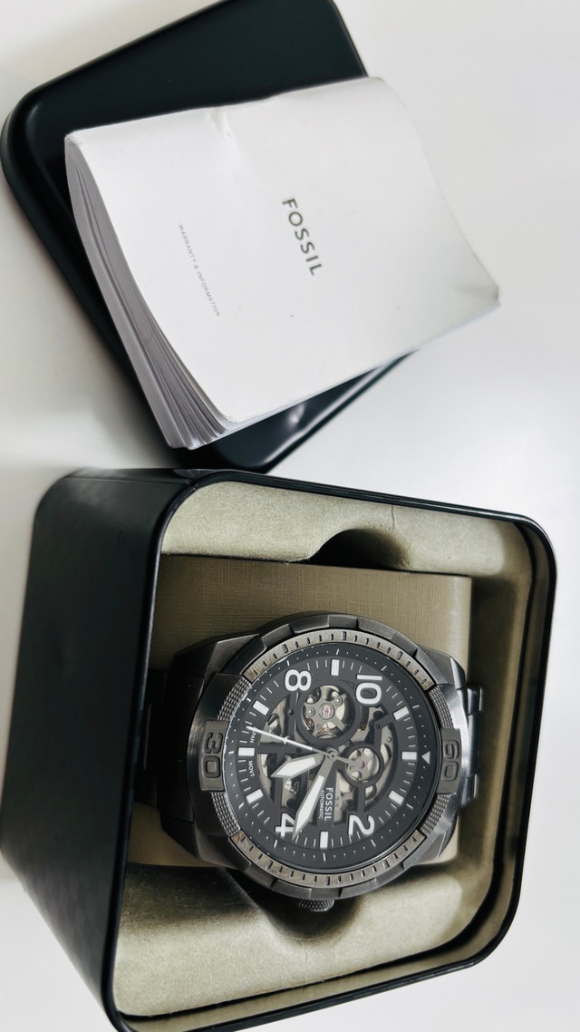 Automatic men’s watch - dark grey - photo 2